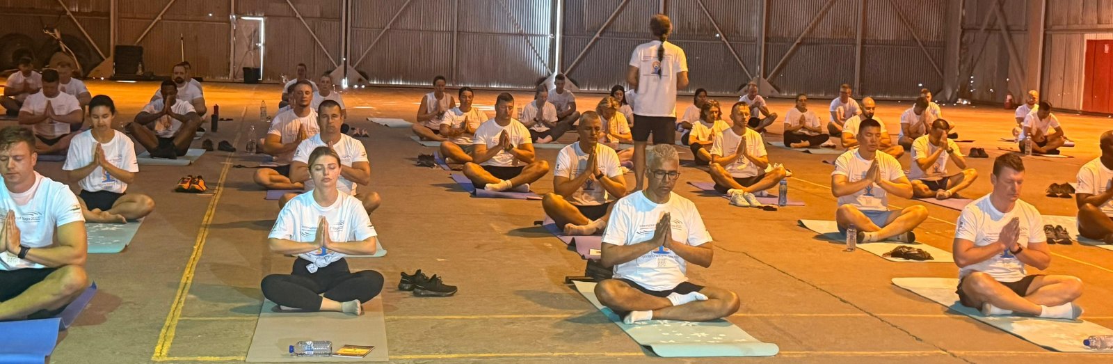 Celebration of the 11th International Day of Yoga 2025 with UN Peacekeepers