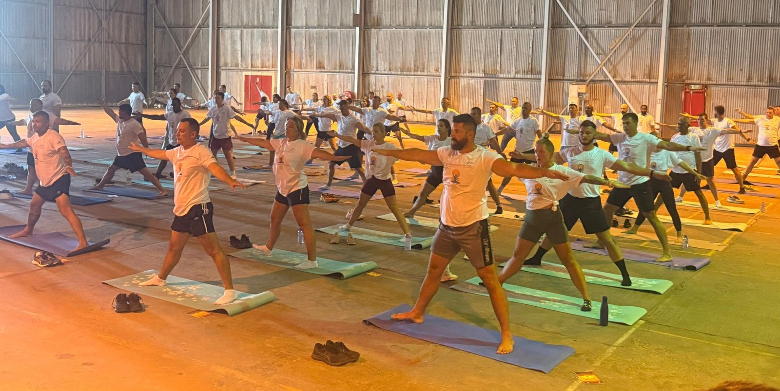 Celebration of the 11th International Day of Yoga 2025 with UN Peacekeepers