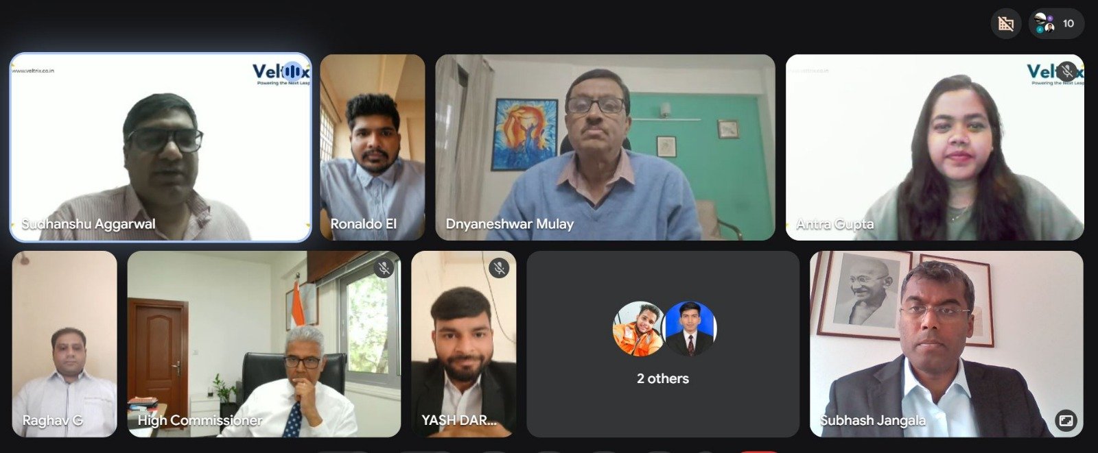 High Commissioner interacts with Veltrix Ltd. and Indian professionals recruited in Cyprus