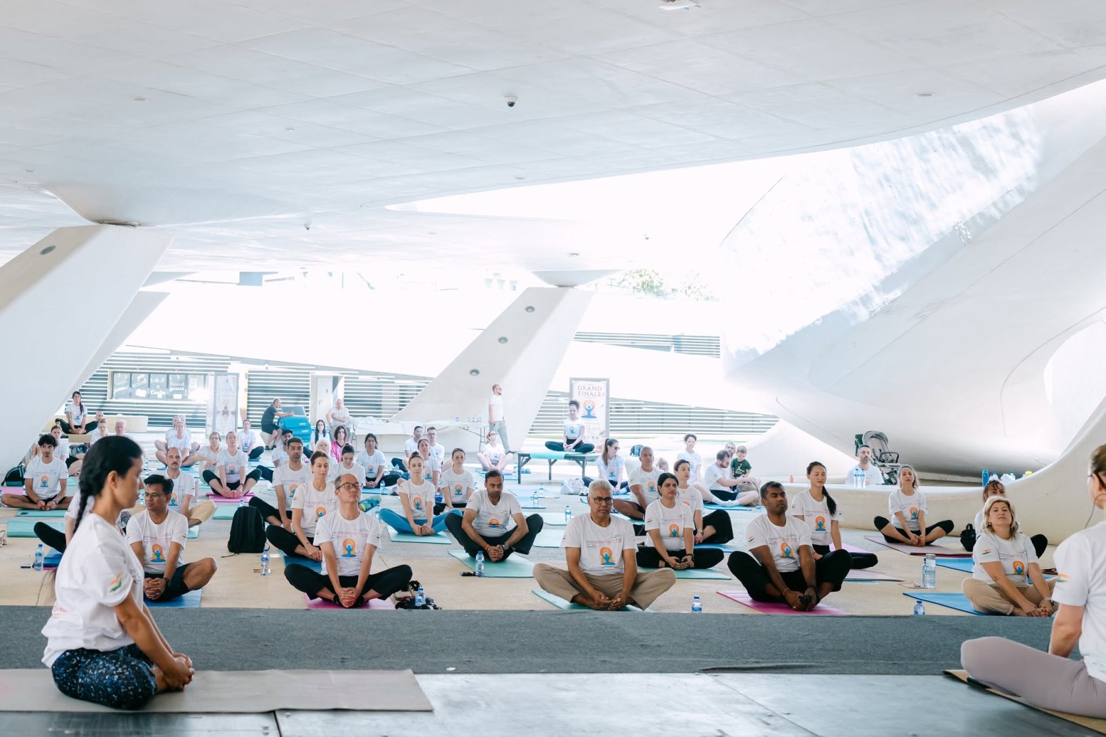 Yoga celebration at Eleftheria Square, Nicosia - 21st June 2026