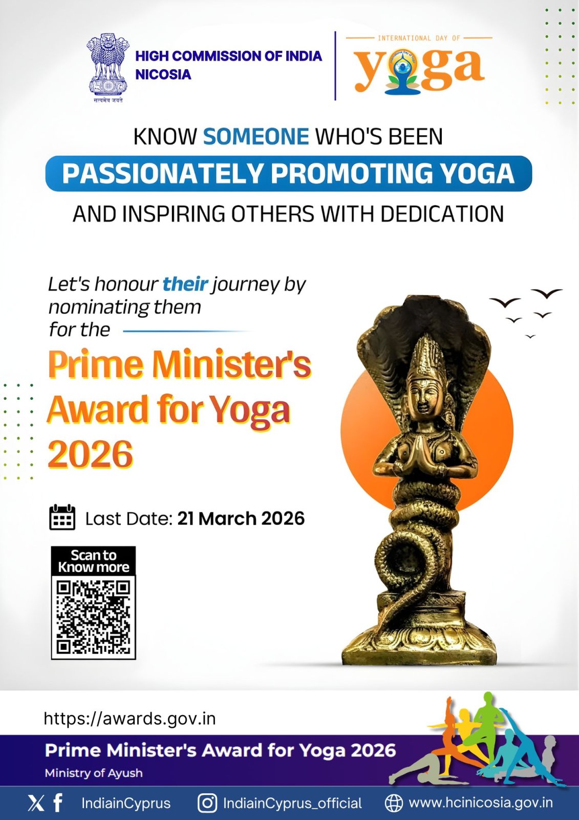 Prime Minister's Award for Yoga 2026